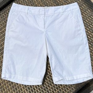JCrew Bermuda Shorts White